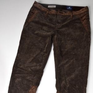 AG brown cord pants